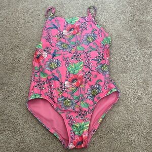 Girls small gap one piece swimsuit